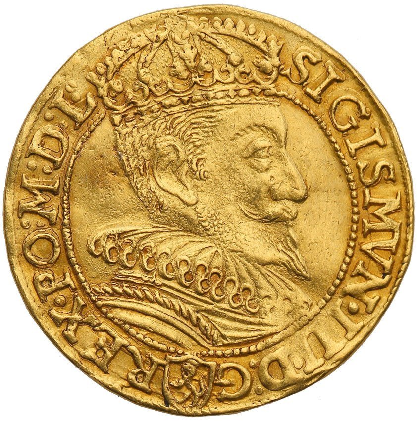 Zygmunt III Waza. Dukat 1595, Malbork NIENOTOWANY